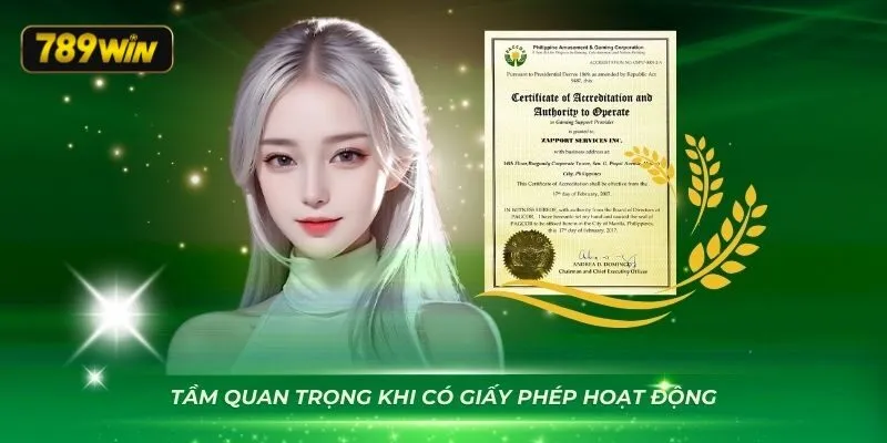 Giấy chứng nhận hoạt động là yếu tố không thể thiếu của nhà cái uy tín Giấy chứng nhận hoạt động là yếu tố không thể thiếu của nhà cái uy tín