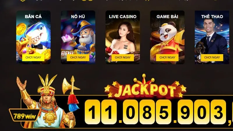 Thư viện giải trí siêu hấp dẫn đang có tại 789Win